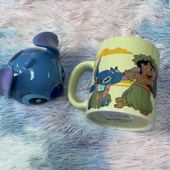 LILO & STITCH COFFEE MUG WITH STITCH TOPPER - Picture 5 of 9